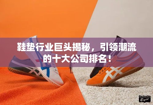 鞋垫行业巨头揭秘，引领潮流的十大公司排名！